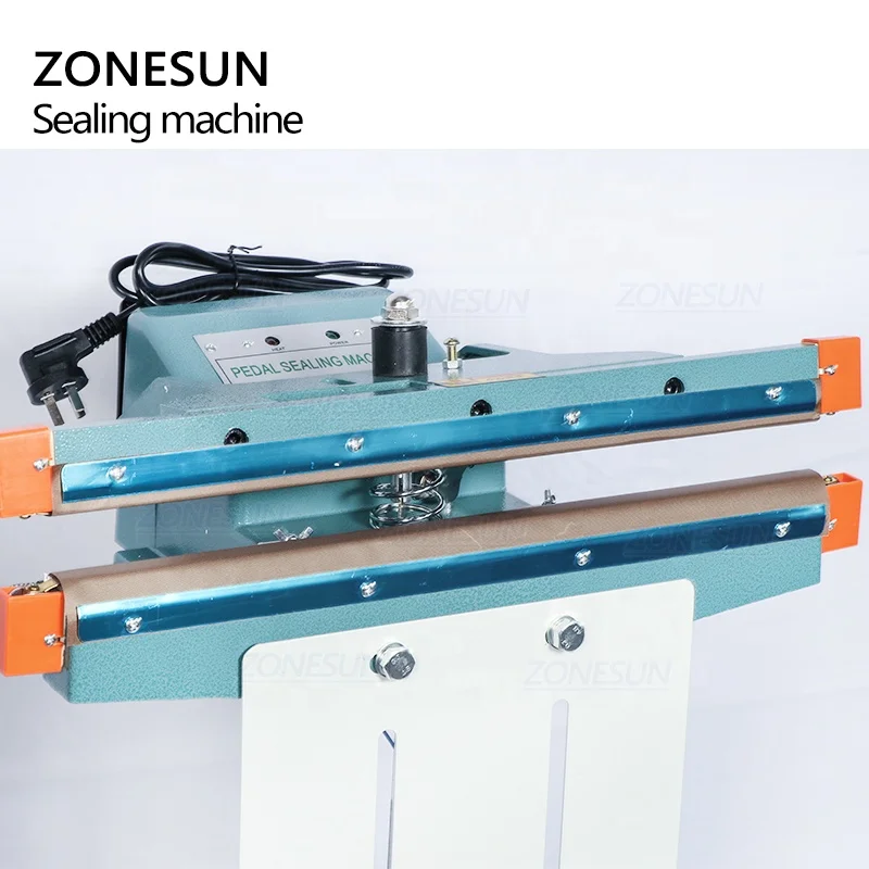ZONESUN ZS-FK450D пневматическая ножная педаль теплоизоляционная машина алюминиевая фольга пластиковый пакет нагреватель пищевой аппарат для