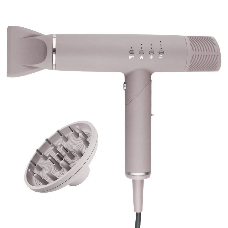 2400W Digital Head Viral Industrial Display Vertical Mani Fan Logo Hair Dryer Revolver Battery