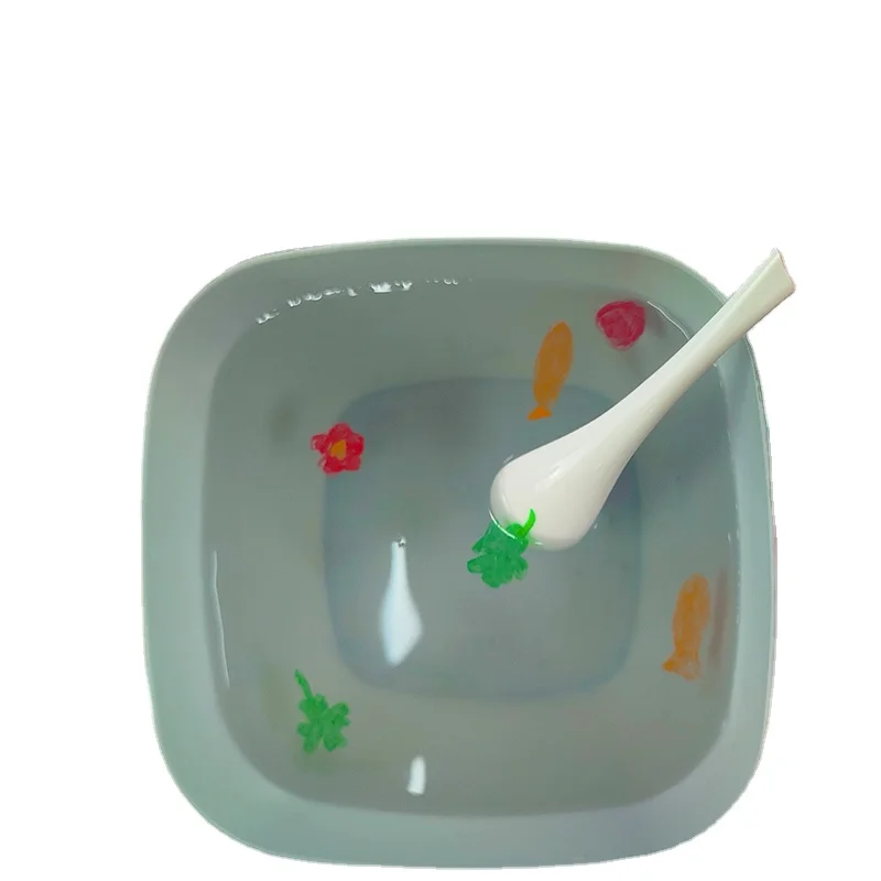 KHY With Spoon Magic Draw Paint Magical Kit Kid Magic Draw 3Ds Halloween Floating For Water Surface Forred 3D Painting Art Pen