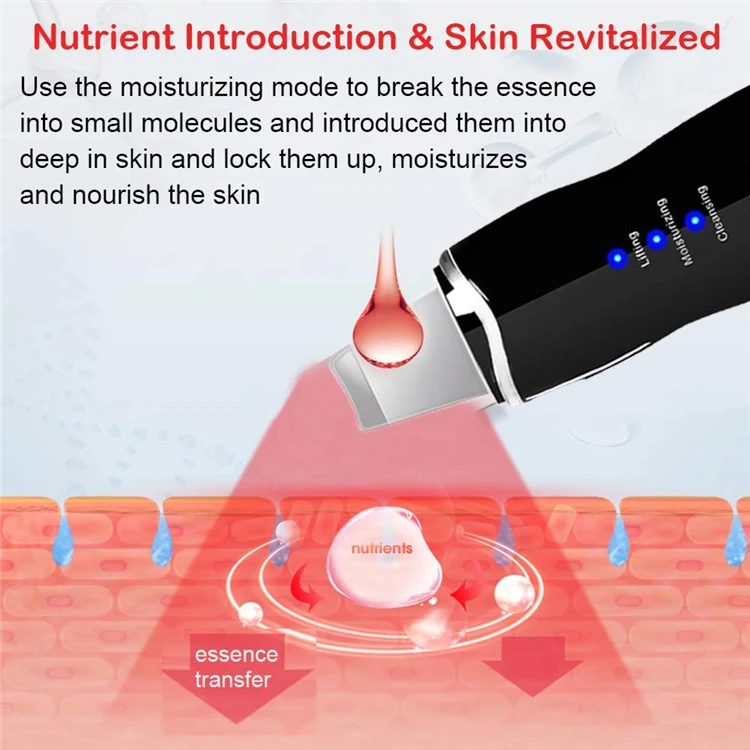 Professional Blackhead Remover Machine Beauty Care Usb Portable Face Cleaner Face Lift Beauty Equipment Ultrasonic Skin Scrubber
