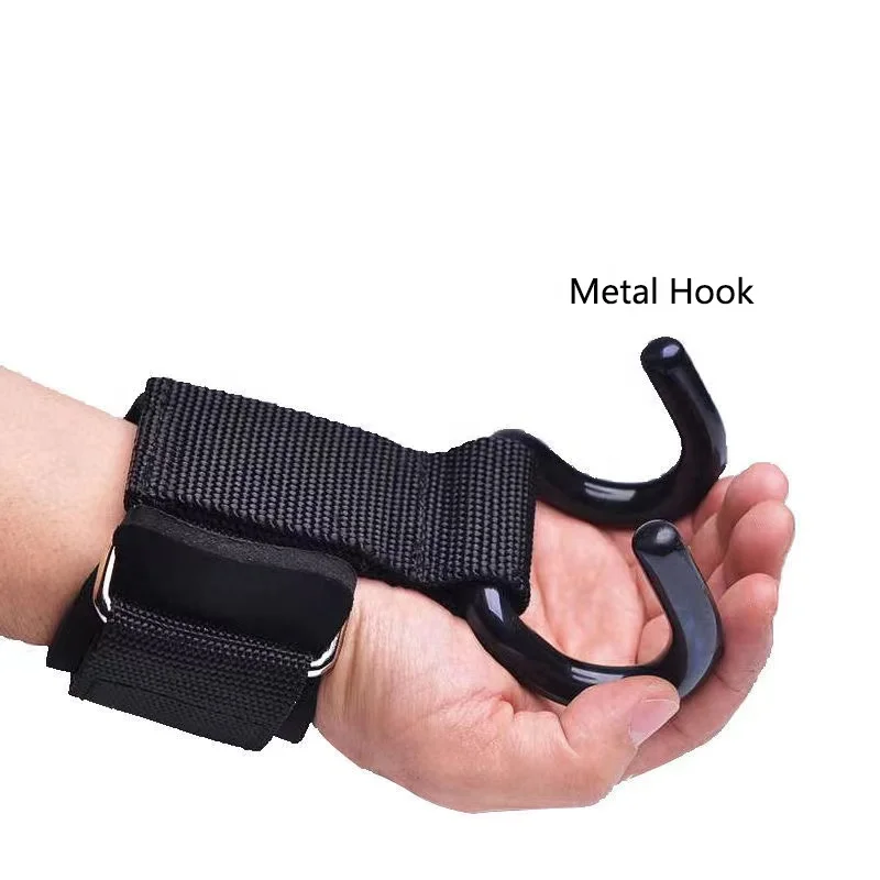 OEM Lifting Horizontal Bar Pull-up Assist Hook Fitness Gloves Leather Unisex Gloves Labor With Equipment