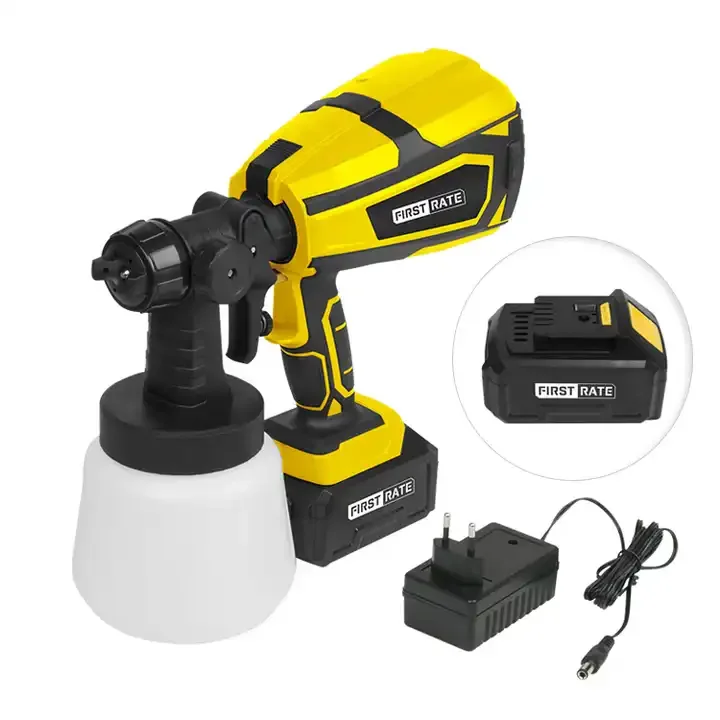 drywall wall paints tools portable electric Diy cordless power battery paint spray gun sprayer spraying machine