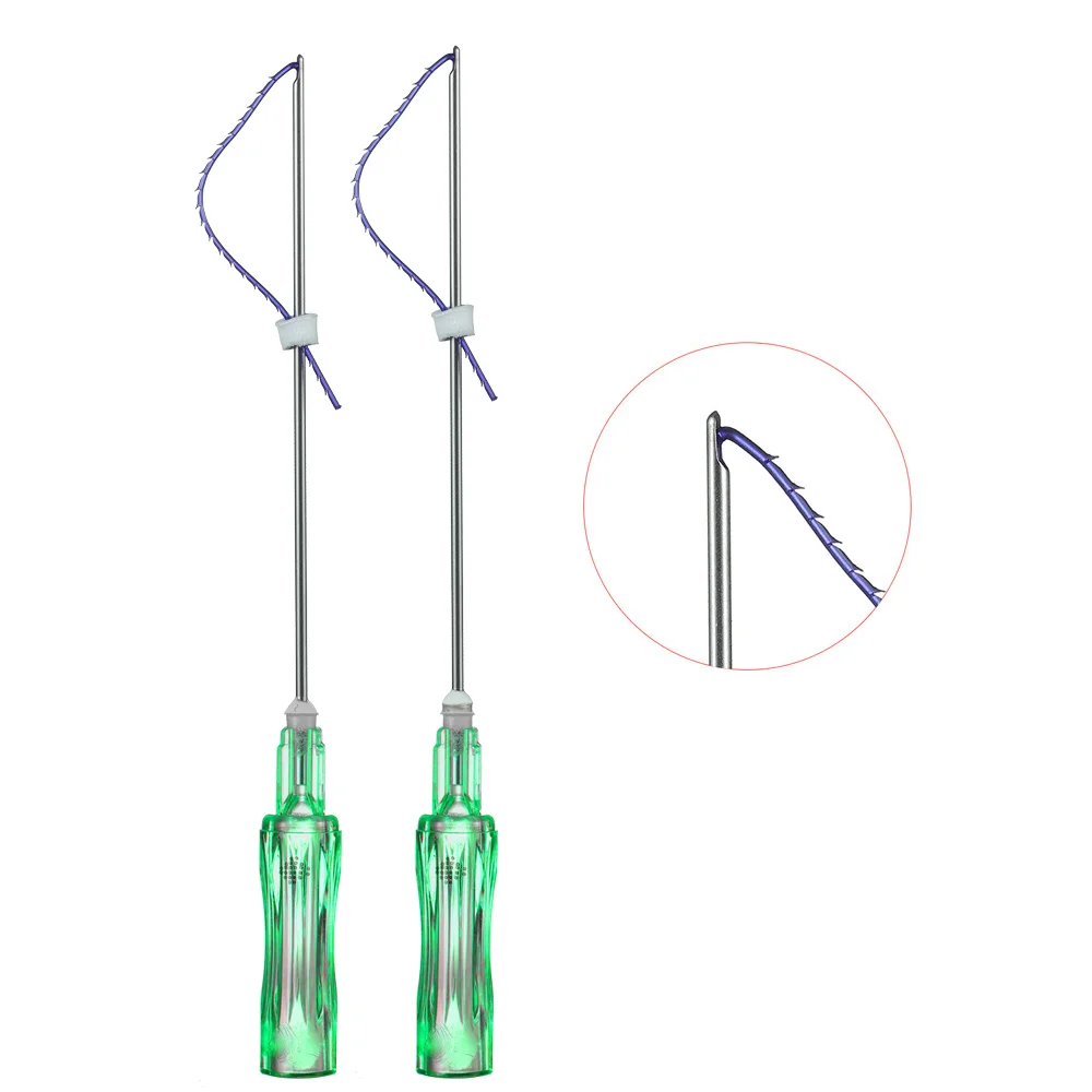 Medical Clinic 21g 60mm Hilos Barbed Tensores Wires Pdo Lift Nose Thread Cog