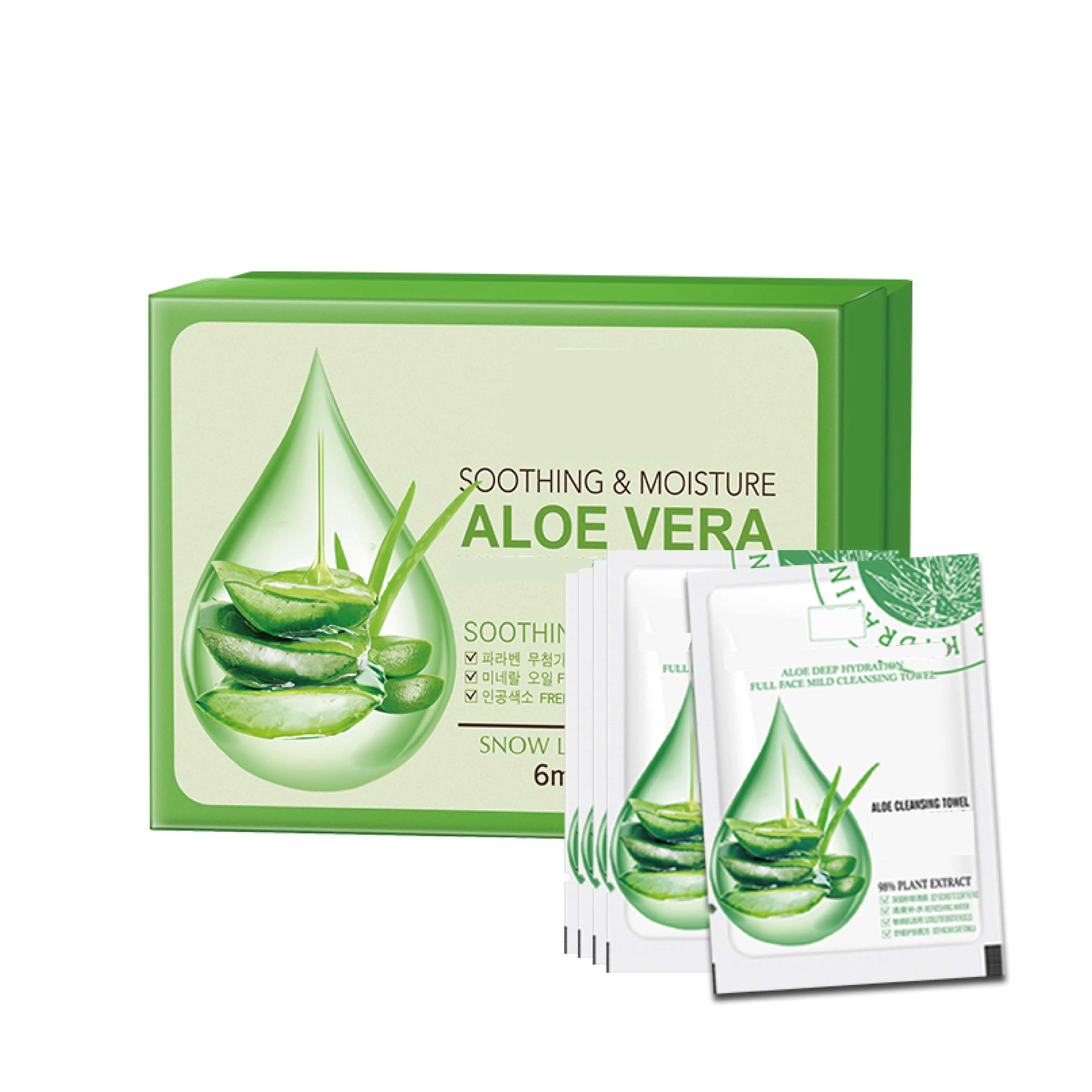 Beauty Makeup Removal Cleansing Wipes Disposable Bulk Cotton Pads Wet Wipes Famine Cleaning Wipes