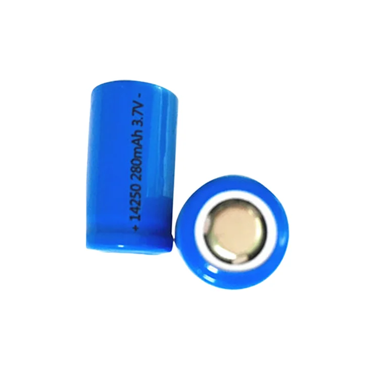 rechargeable 14250 3.7V 280mAh lithium ion rechargeable ICR14250 battery for Energy Meter