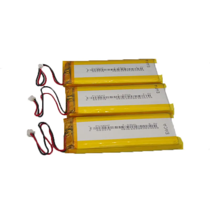 Custom wholesale Lipo battery 354490 852933 504070 1800mAh 750mAh lithium polymer cell 3.7V rechargeable li ion battery