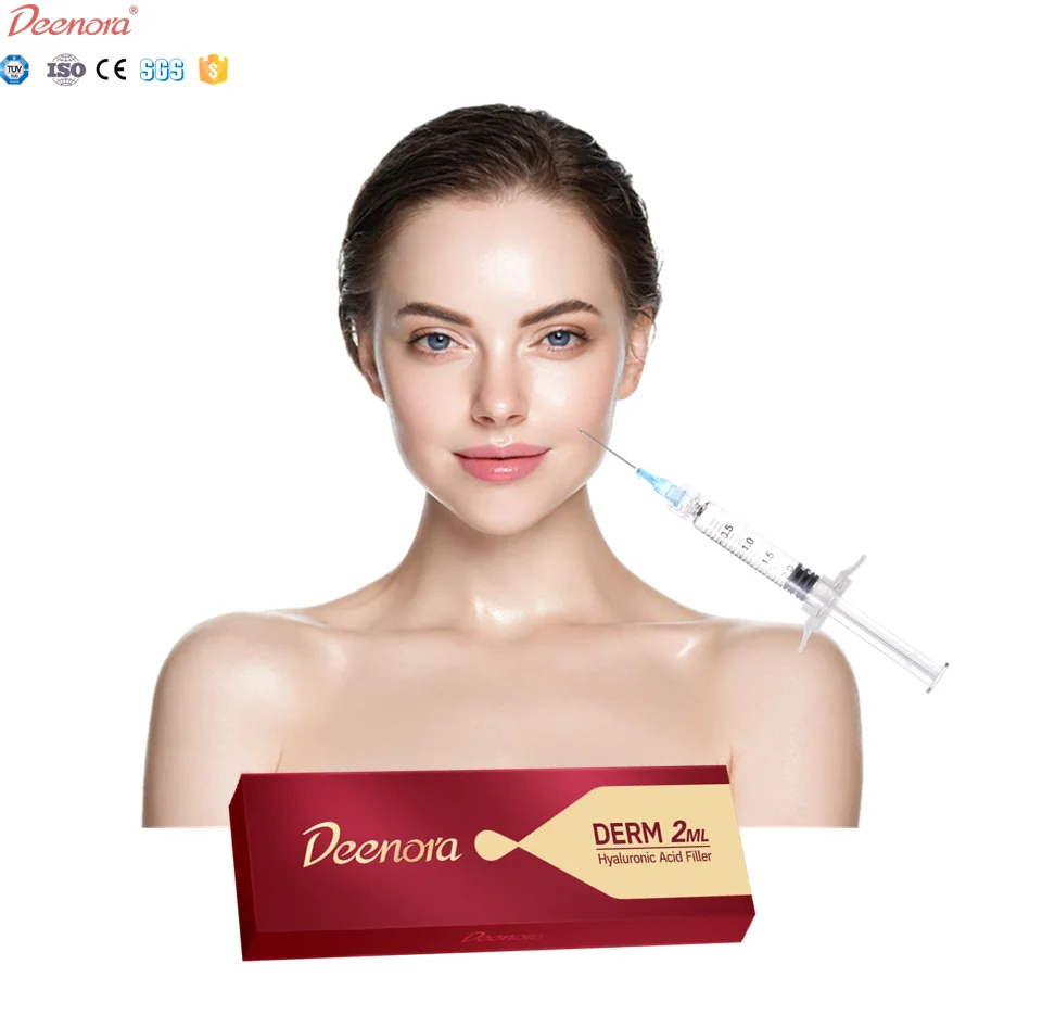 Deenora cross linked hyaluronic Acid 50ml dermal Filler 1ml 2ml 10ml 20ml filler nose body buttock ha hip enlargement injection