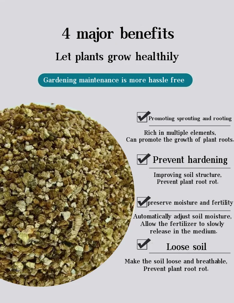 high quality vermiculite agriculture insulation materials vermiculite raw vermiculite with cheap price