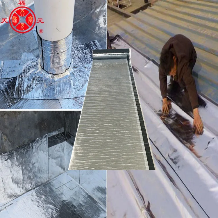 self-adhesive bitumen waterproof membrane for roofing underlayment