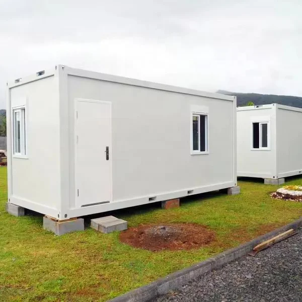 UPS Wholesale prefab tiny home/french granny tube/mobile house 20 feet container house standard for Africa Southeast Asia  India