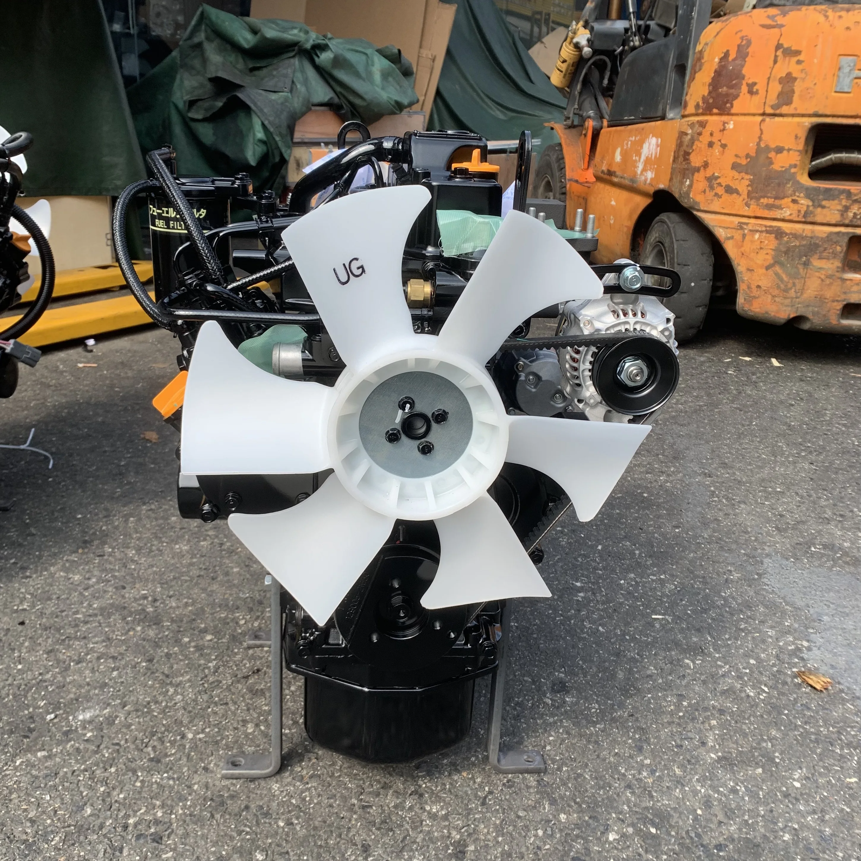 New original engine for Yanmar 3TNV88-GGHWC 3 cylinders direct injection 13.5/16.2KW 1500/1800 rpm for Small generator