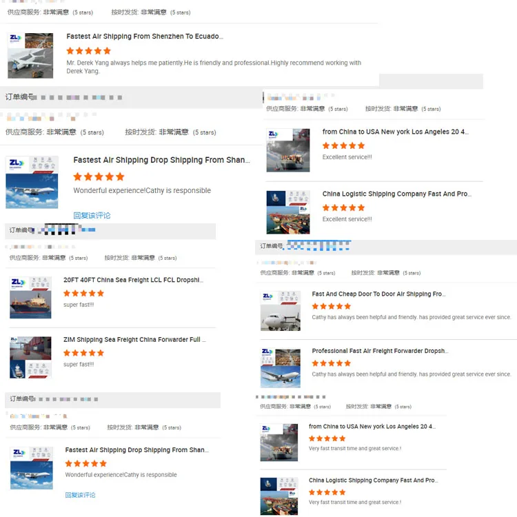 ZLC FEDEX EMS Reasonable Air Freight Rate  Express Shipping Delivery From China To Florida USA