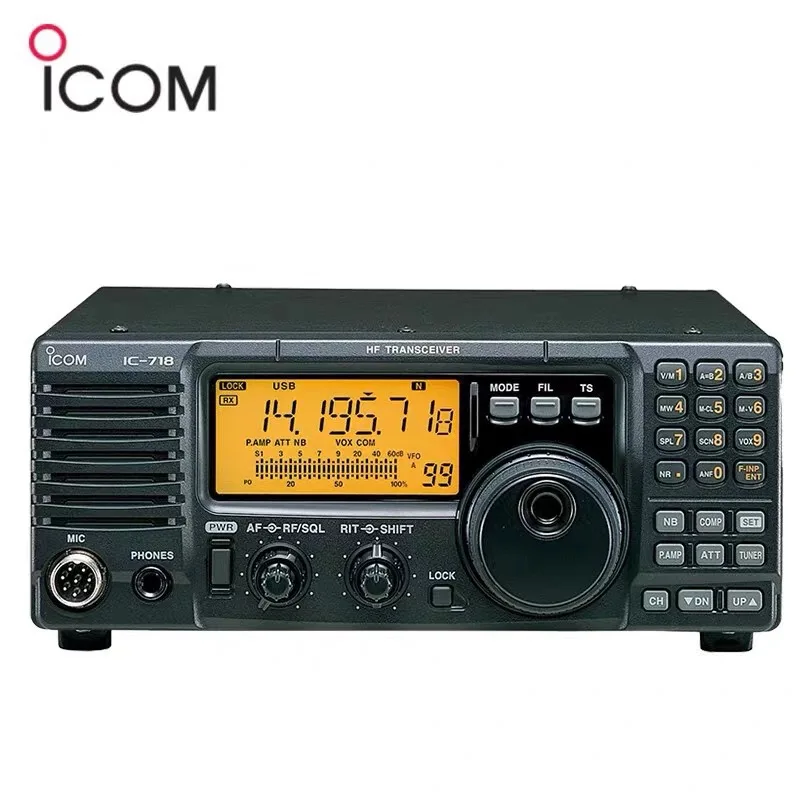 radio ICOM  718 HF all band Transceiver long distance combination of the latest RF and digital VOX original factory direct