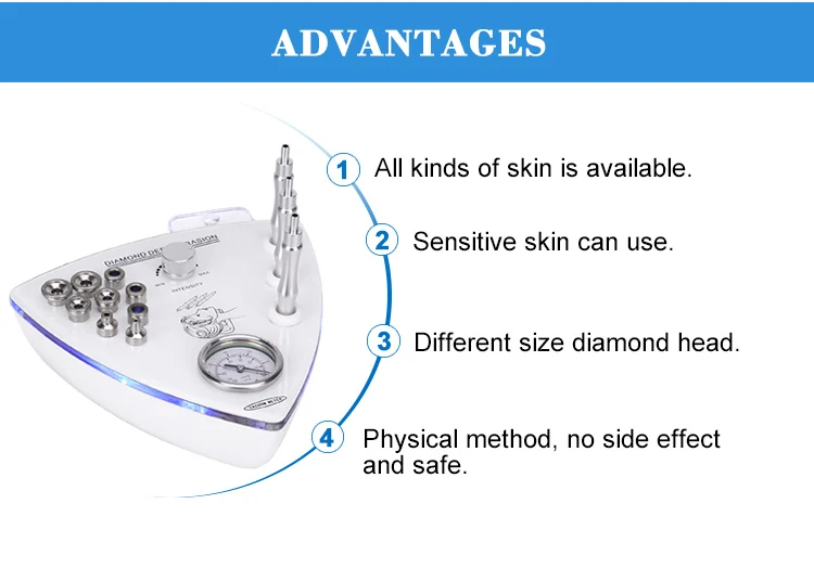 microdermabrasion portable diamond dermabrasion deep cleansing beauty machine