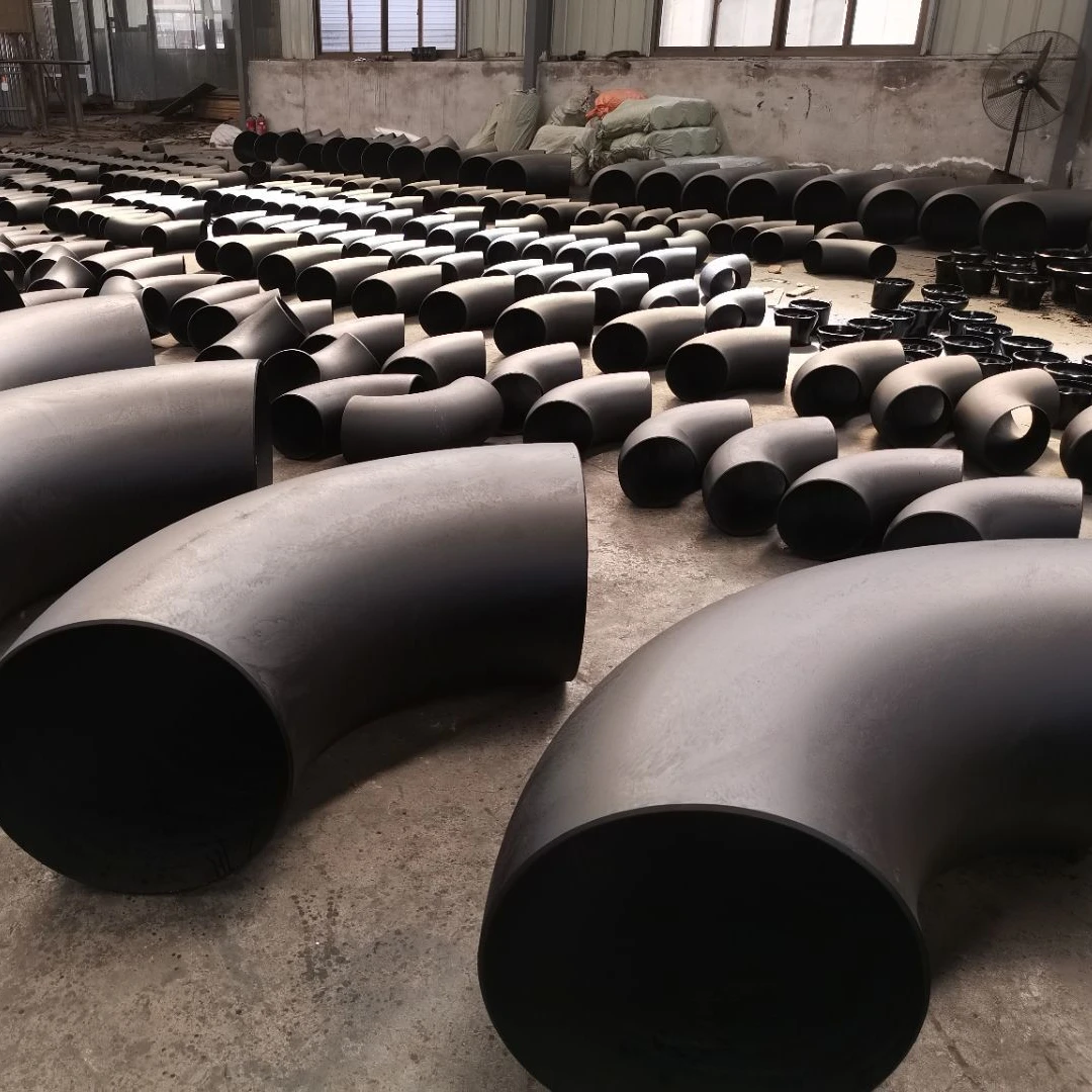 ASME B16.9 A234 SCH 40 STD 90 градусов MS 1.5D длинный радиус стыковой сварки Фитинги из углеродистой стали бесшовные локти