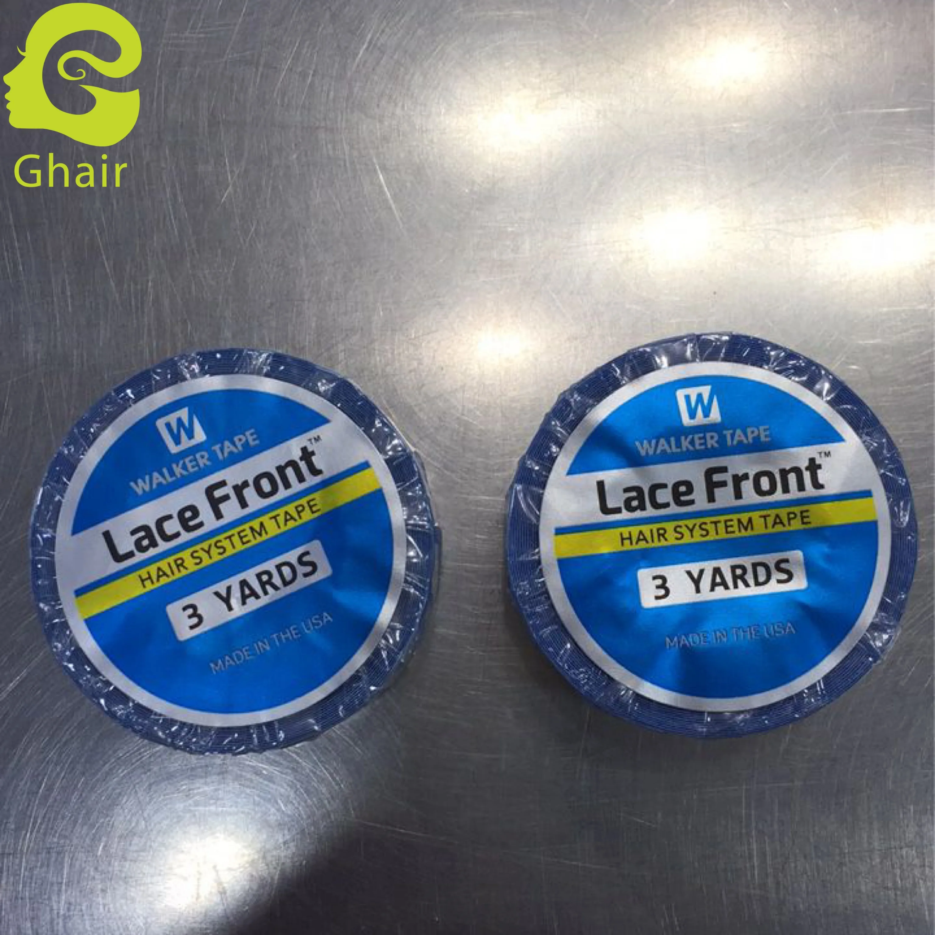 Waterproof lace front blue tape 3 yard - 36 yard blue toupee tape for hair system