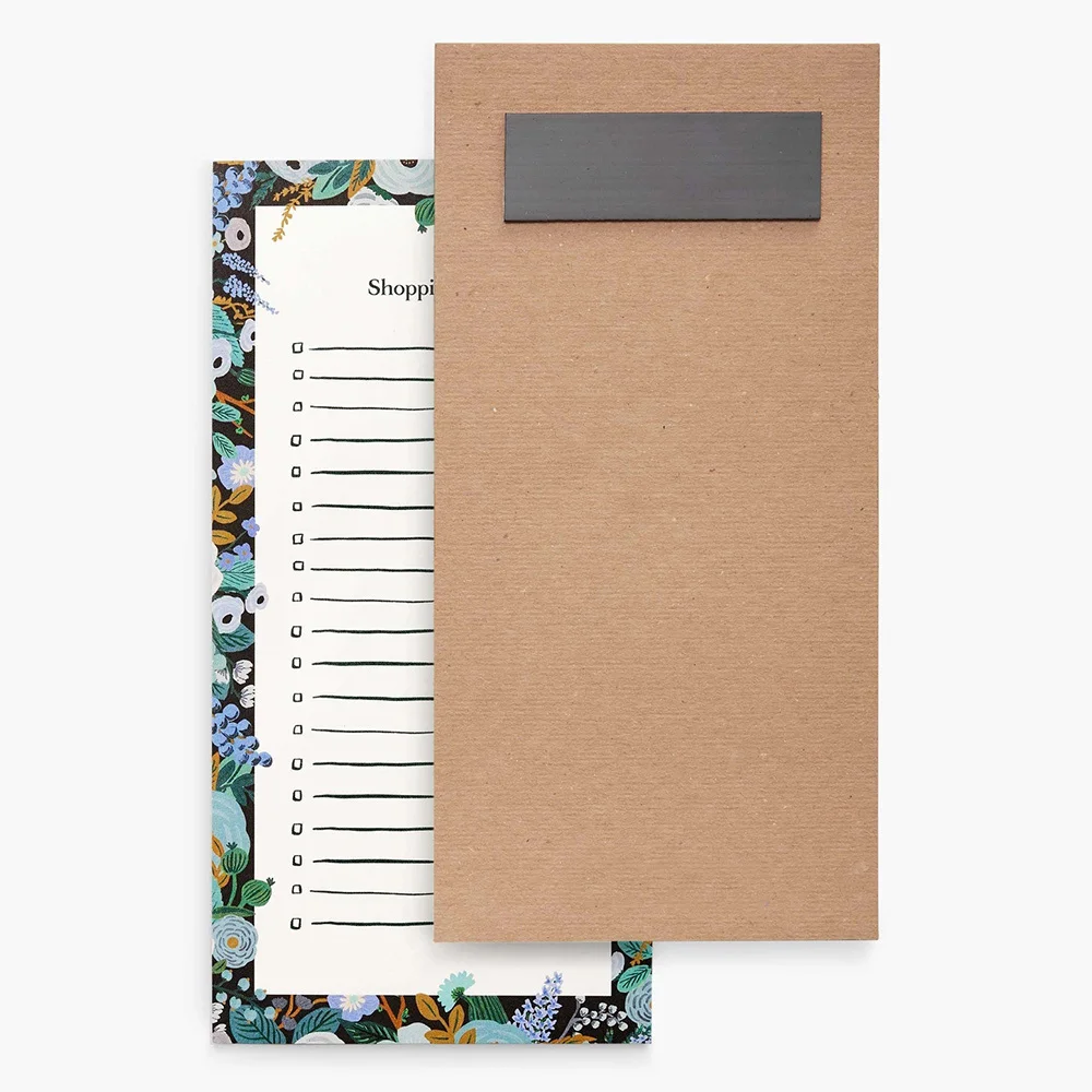 Custom Printed Die Cut Magnet Shopping Market Fridge To-do List Notepad Memo Notes Pads