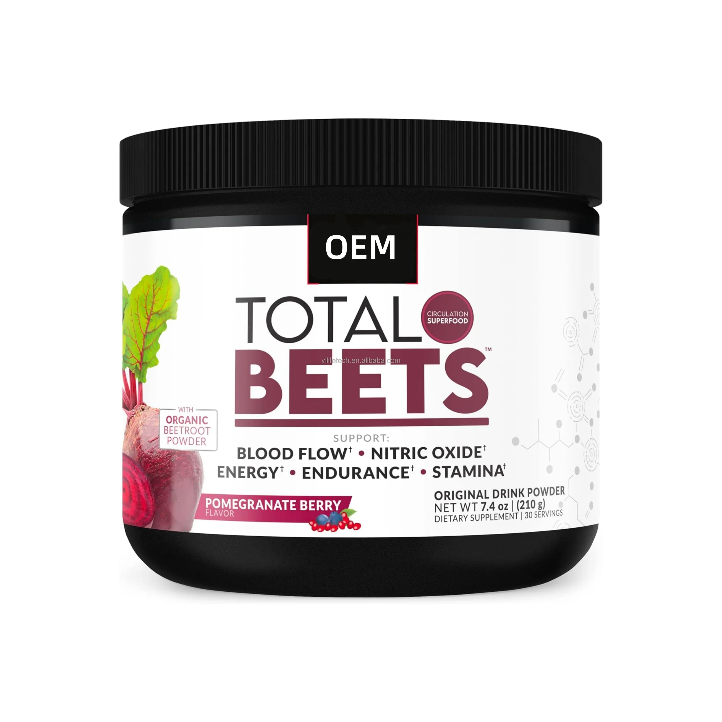 GMP Beets Root Powder Beet Juice Nitric Oxide Nitrates Dietary Supplement