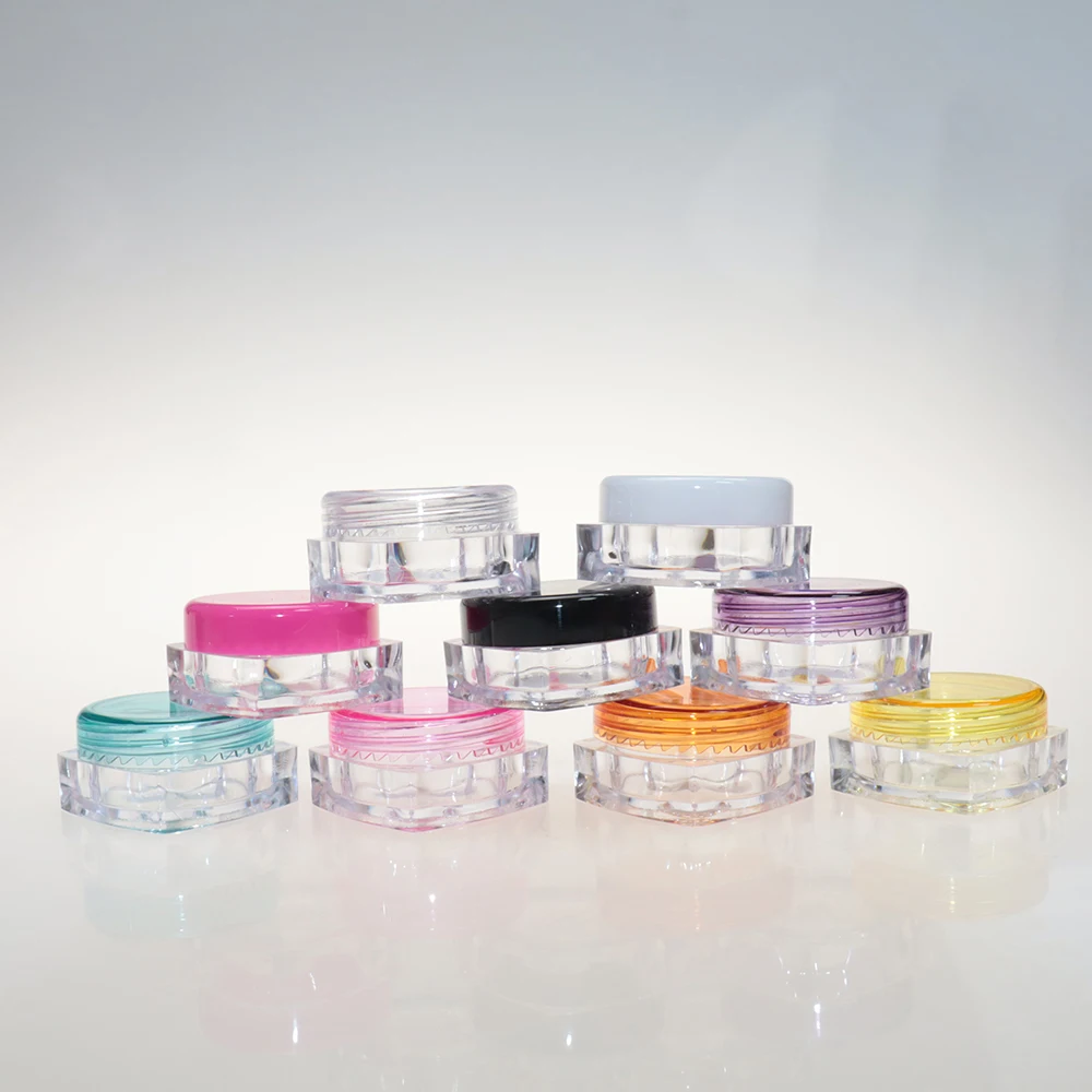 30 ml 50 ml 15 ml 60 ml cr 150ml 250ml 1000 ml clear recyclable moisturizer plastic jar 500g airtight wholesale