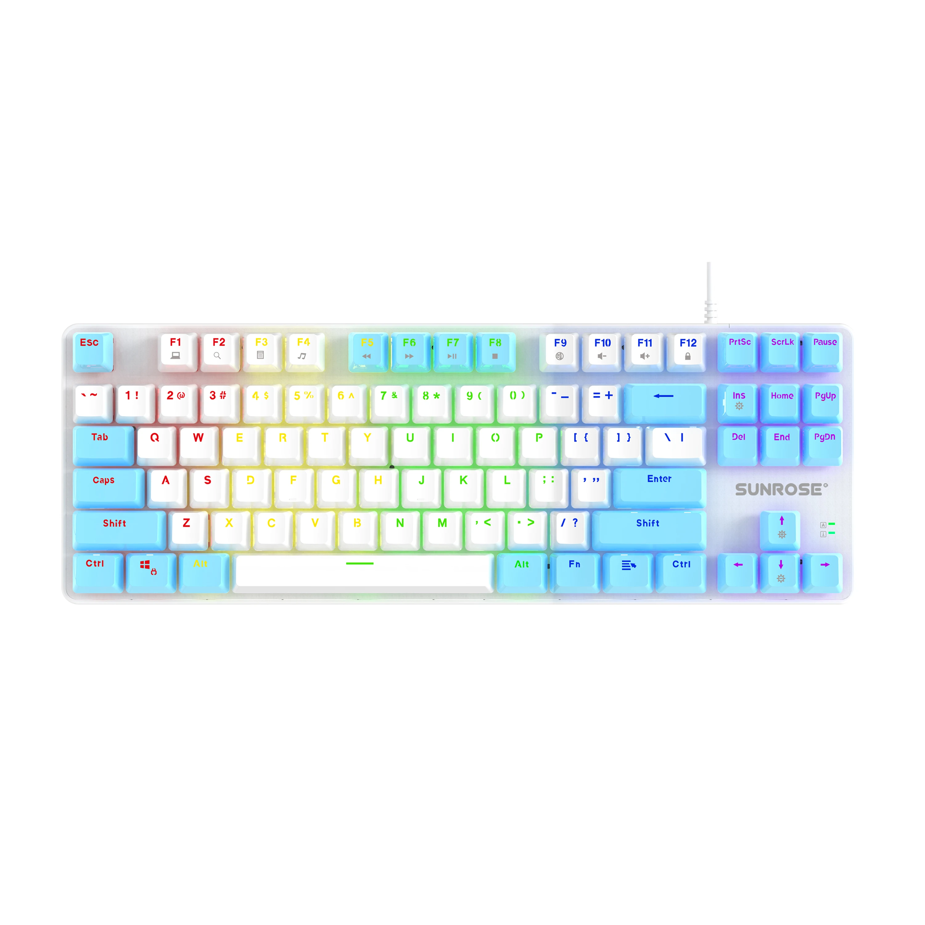 Manufacturer 87 key mechanical keyboard is born for the dream