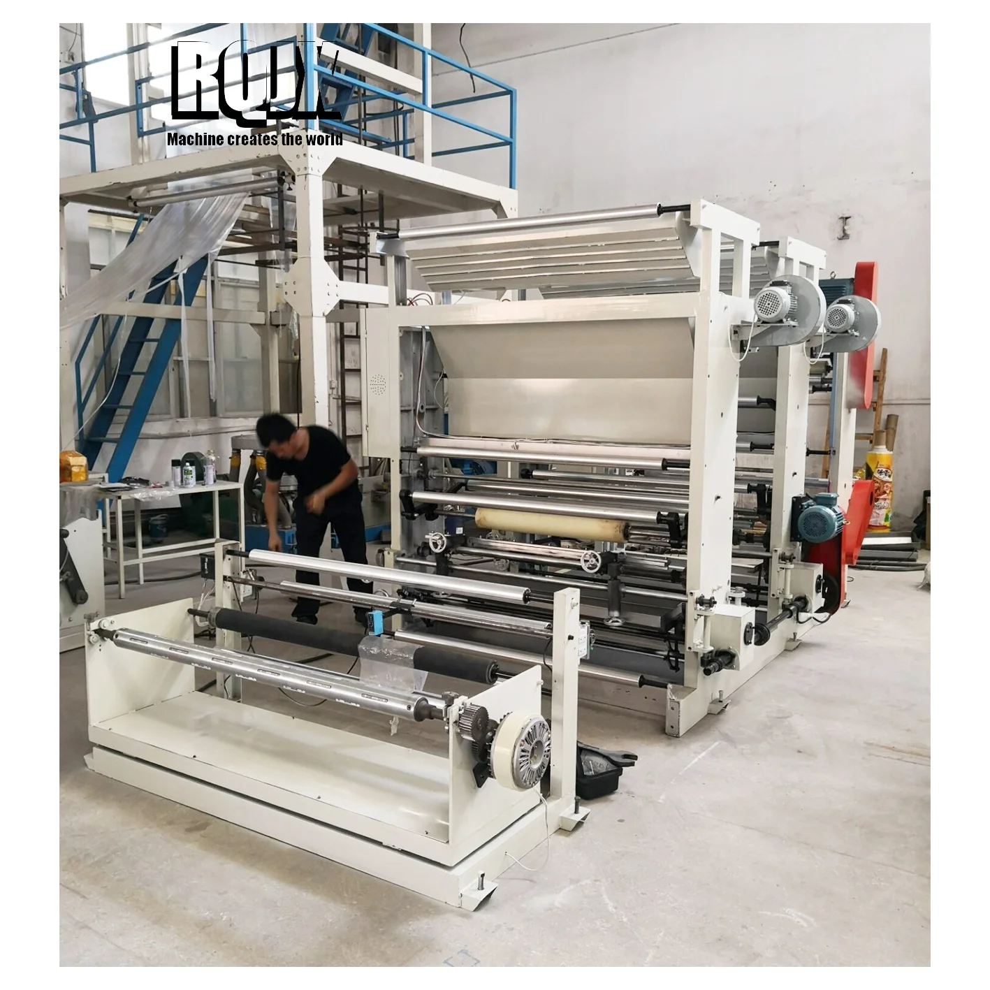 Automatic rotogravure printing machine paper gravure printing machine