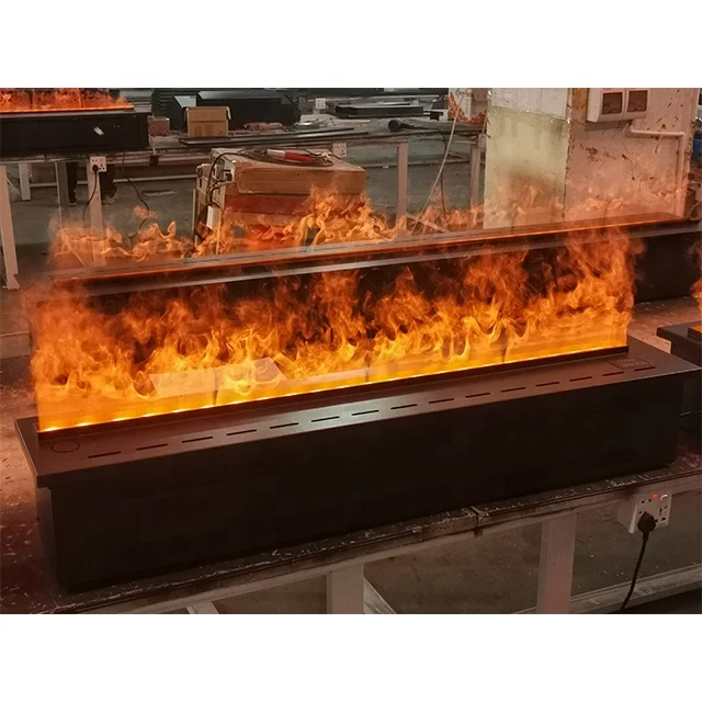 60 дюймов или 1200 мм 3D водяной паровой огонь камин для