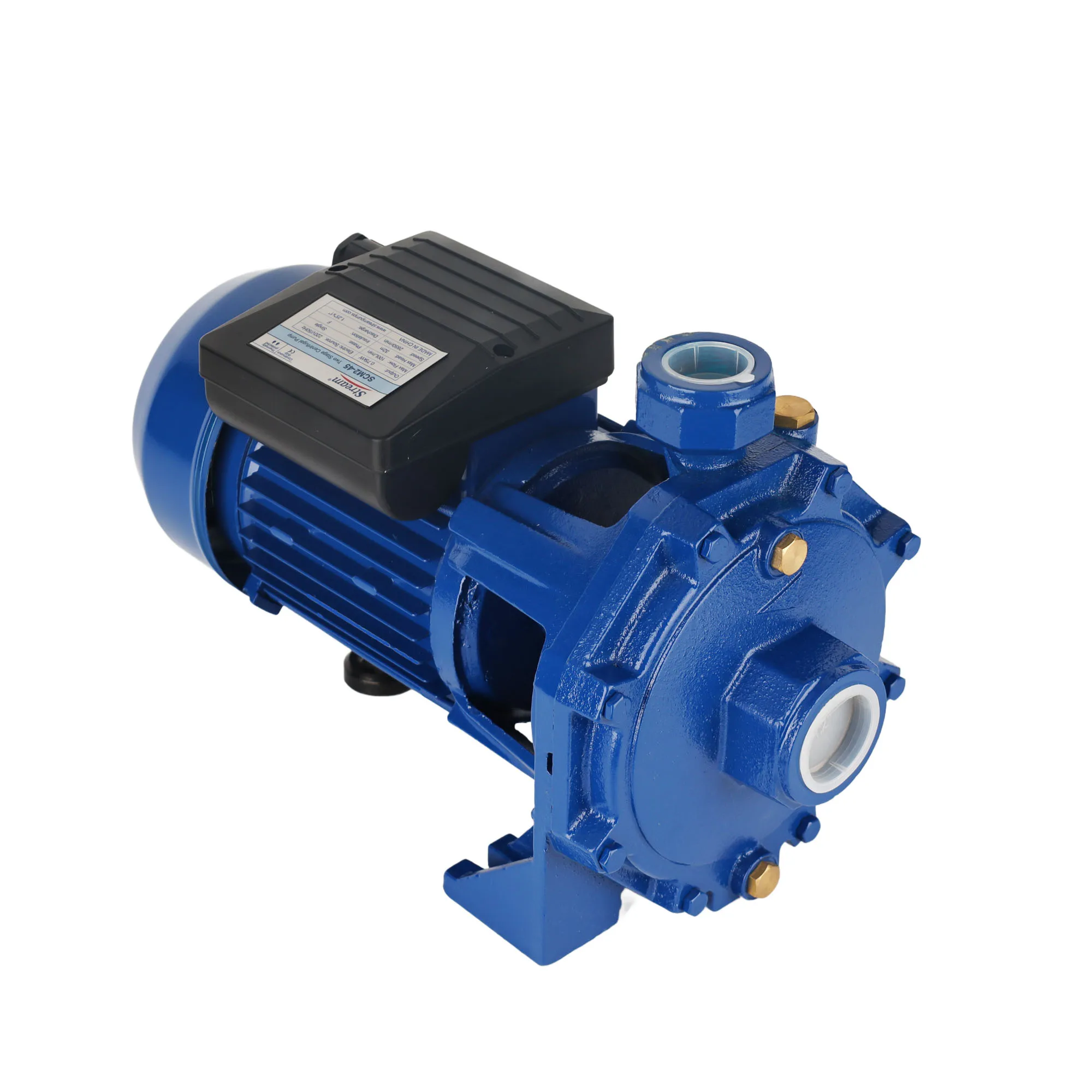 double brass impeller Electric multistage Centrifugal high Pressure cast iron household and industrial Water Pump