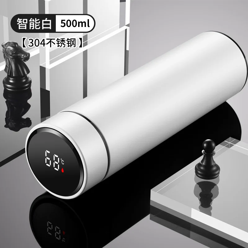 Termo Smart Led Temperature Display Metal Insulation Water Bottles Thermos Stainless Steel Intelligent Vacuum Flask