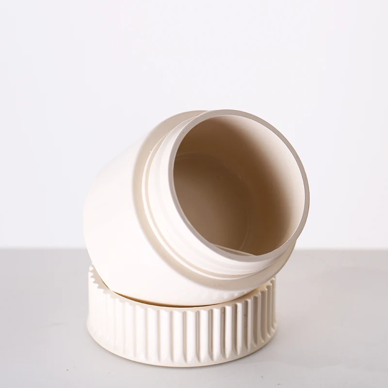 15g frosted round nail gel polish wholesale air freshener opaque plastic cosmetic jar