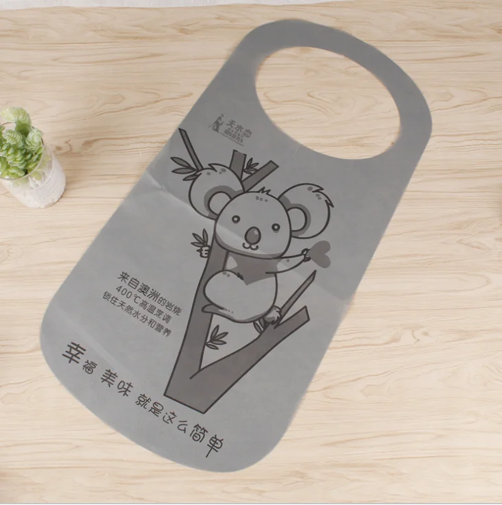 Wholesale Factory Price Disposable Restaurant Apron Customized Logo