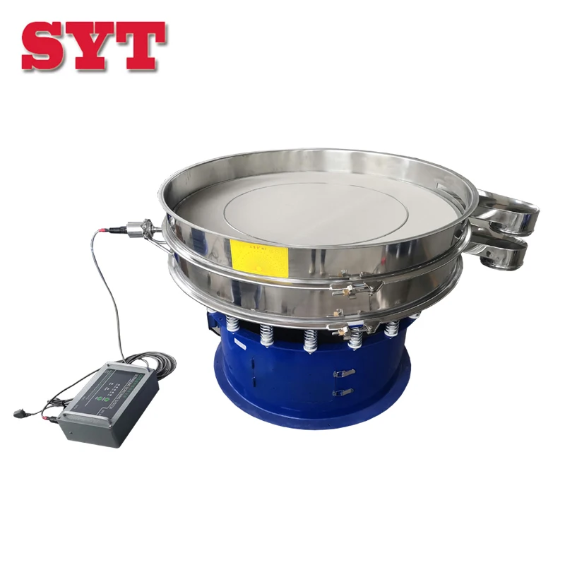 Ultrasonic sieve shaker rotary vibrating sieve for pharmaceutical