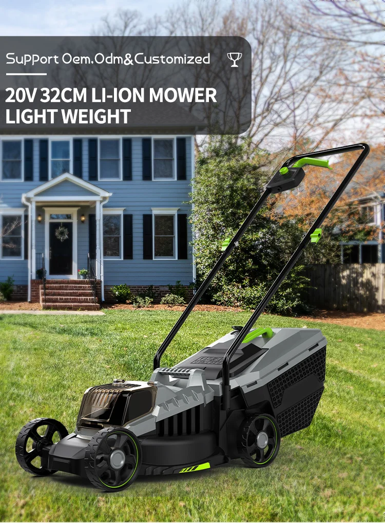 Hand Held Lawn Mower Portable Cheap Tondeuse Electrique/Tondeuse A Gazon Batterie