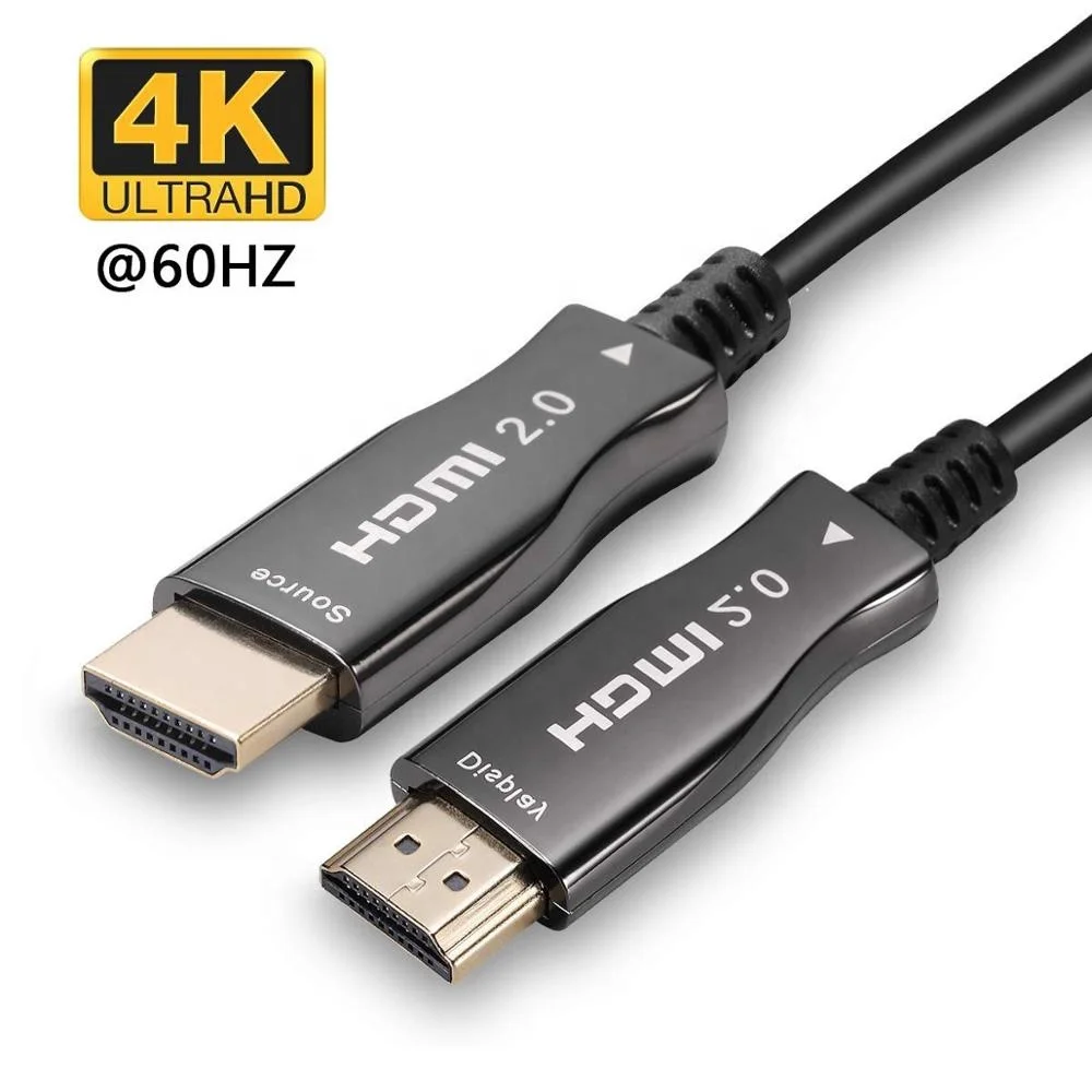 15m High Speed HDMI Active Fibre Optic cable AOC 4k 60HZ Hdmi Optical Fiber hdmi cable