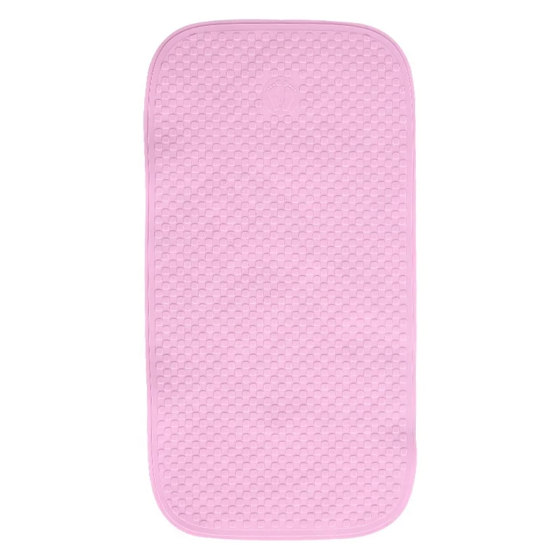 Corrosion-resistant Strong Suction Cup TPE Non-slip Soft Bathroom Mat