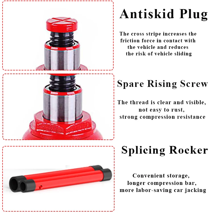 Wholesale  Hydraulic Press Jacks 12 Ton Hydraulic Jacks Bottle Jack