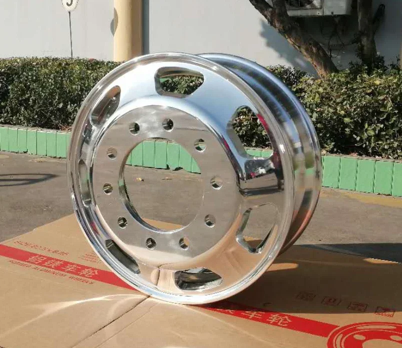 22,5x9,0 фронтальное колесо, заводское Кованое алюминиевое колесо для грузовика/Поддержка полировки и настройки параметров