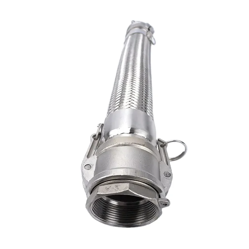 High-quality ss 304 flexible metal braided hoses for for liquid, gas, and other applications