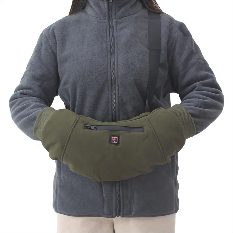 USB Electric Heating Hand Warmer Pouch for Winter Outdoor Hunting