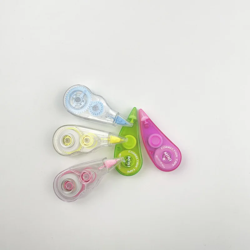 Cheap wholesale blue red green color correction tape for office school