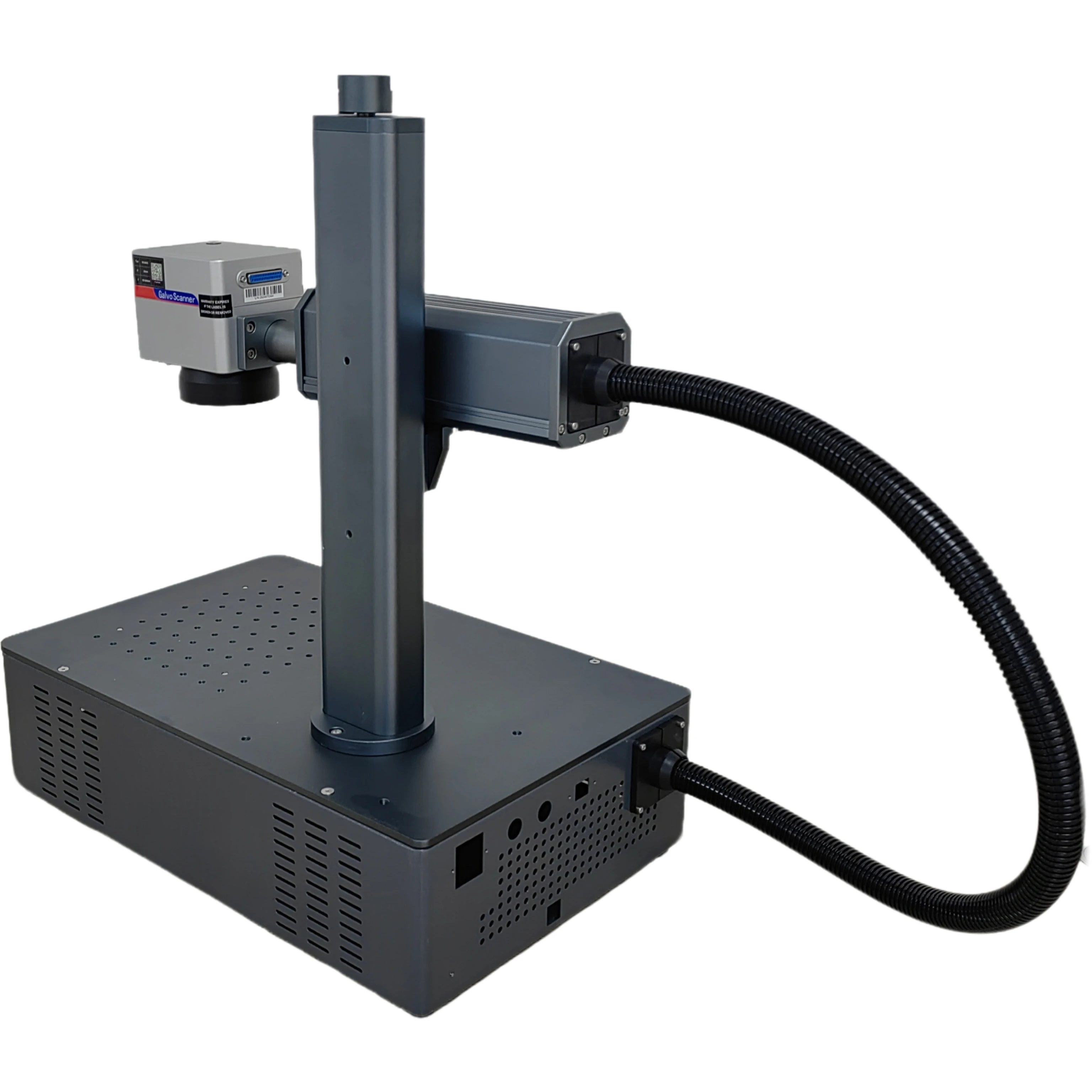 Raycus/Max Source 20W/30W/50W Desktop Fiber Marker Machine 50W Laser Power Options Galvo EZCAD Used Advertising Companies LAS
