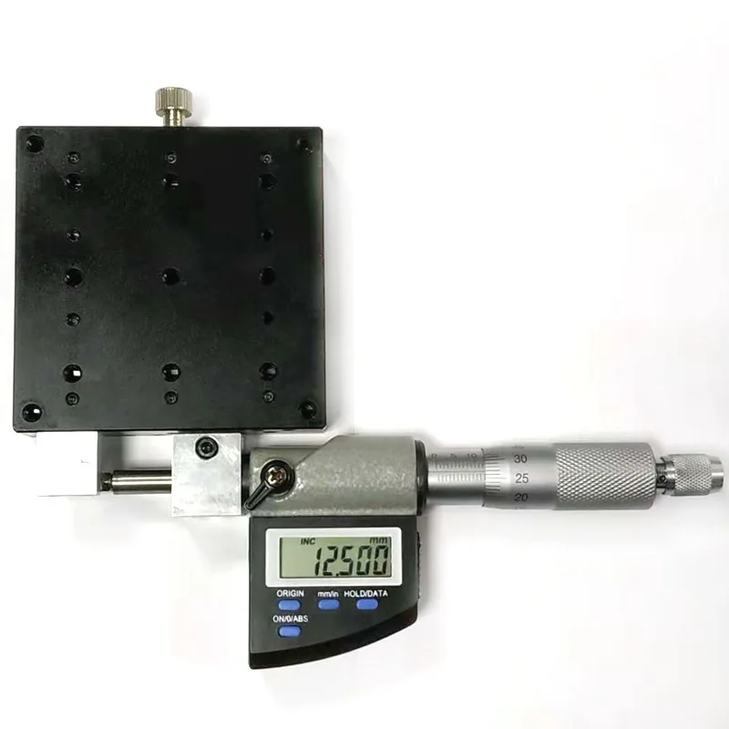 0.001 digital micrometer x axis fine tuning platform xy high optical cross slide table