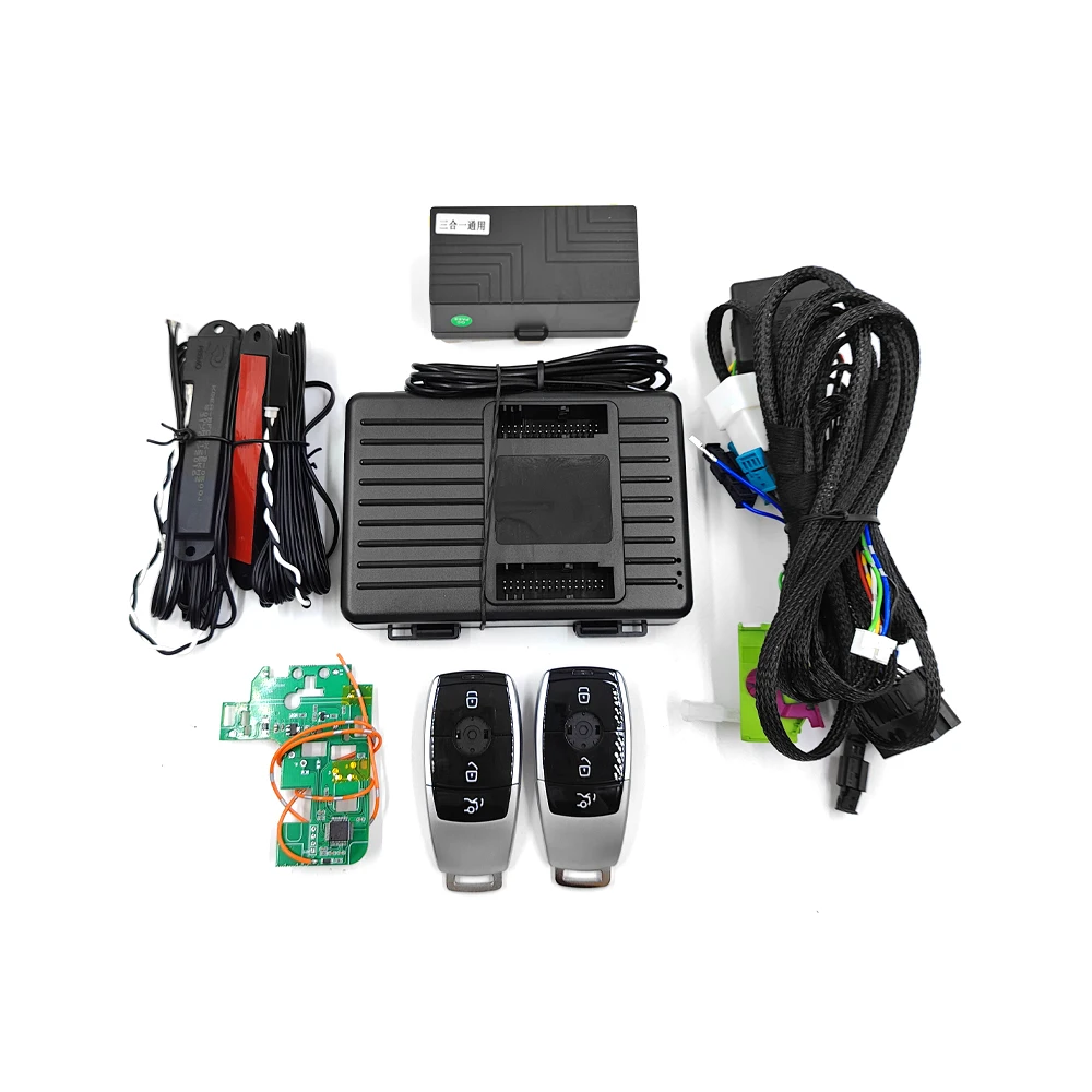 For mercedes Benz S C GLC Upgrade Engine Push Start Stop System Remote Starter Keyless Entry Plug Play Car Accessories