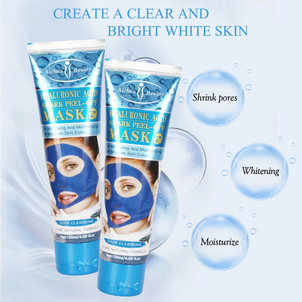 Yipeng Hengye private label skin care hyaluronic acid and shark peel-off face mask