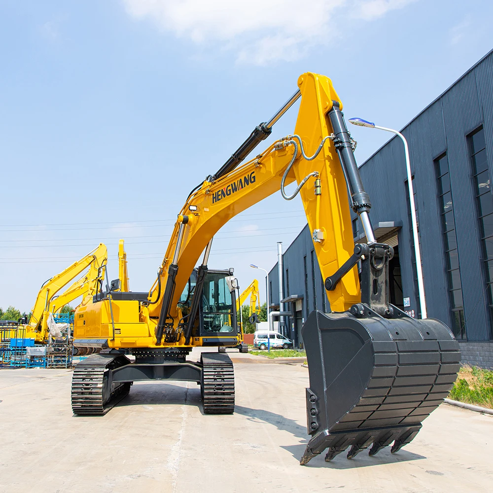 HENGWANG 36Ton большой гидравлический гусеничный экскаватор с двигателем Cummins для горнодобывающей промышленности