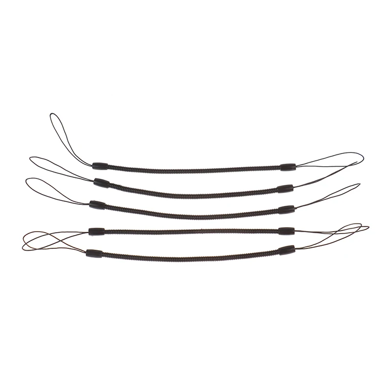 Spring Lanyard Plastic Spiral Rope Cord for Mobile Phone Chain Keychain for Game Conse Stylus Pen