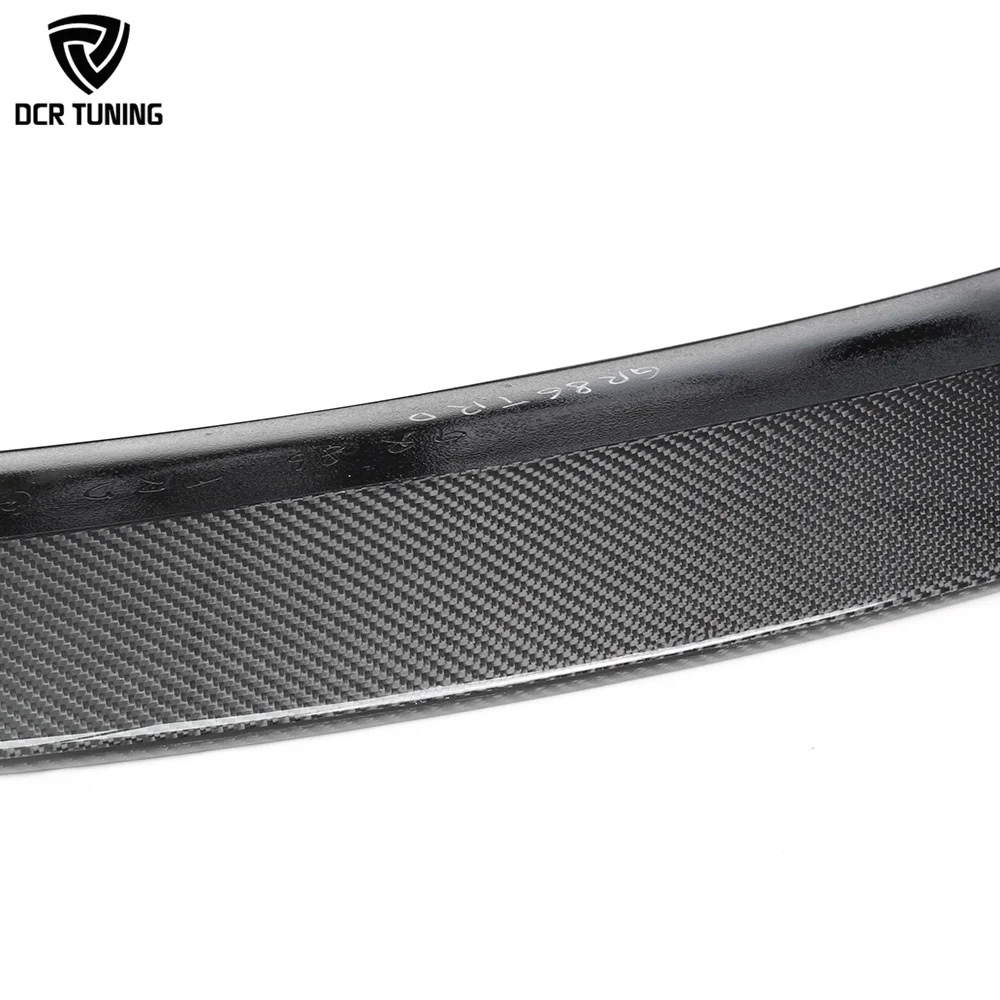 GR86 Carbon Fiber Rear Spoiler BRZ REAL Carbon Trunk Spoiler Bumper Trunk Lip Car Auto Parts for Toyota GR86 2020+ For Subaru