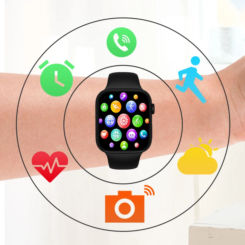 ce rohs smart watch Manufacturer Full series 7 smart watch 2022 Serie 6 Reloj Series 7 T500 Plus Pro Max Smart Watches