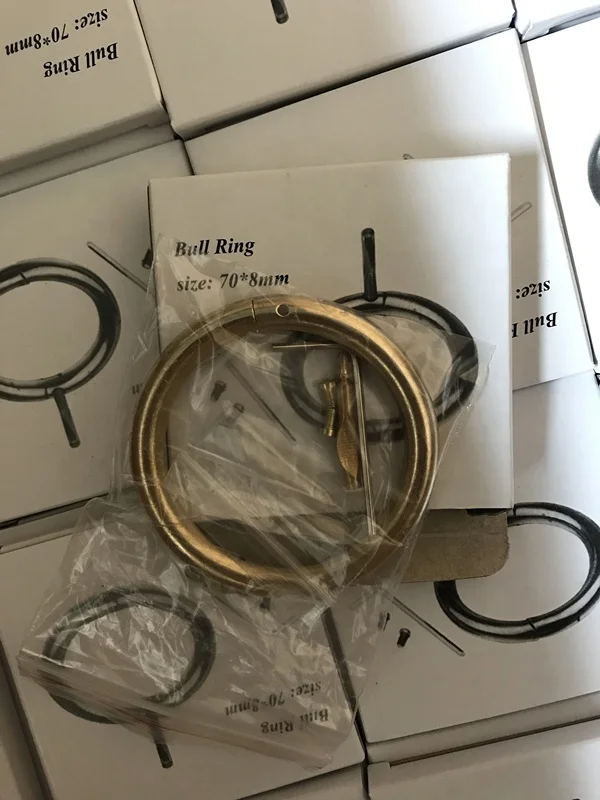 NL911 Hot sales new type copper brass Bull nose Rings