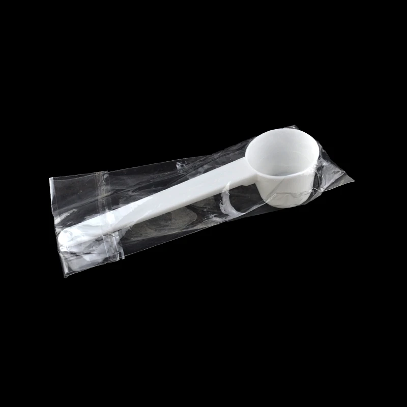 custom  plastic spoon measuring 20 ml   Separate plastic bag packaging  10 g  Washing powder spoon