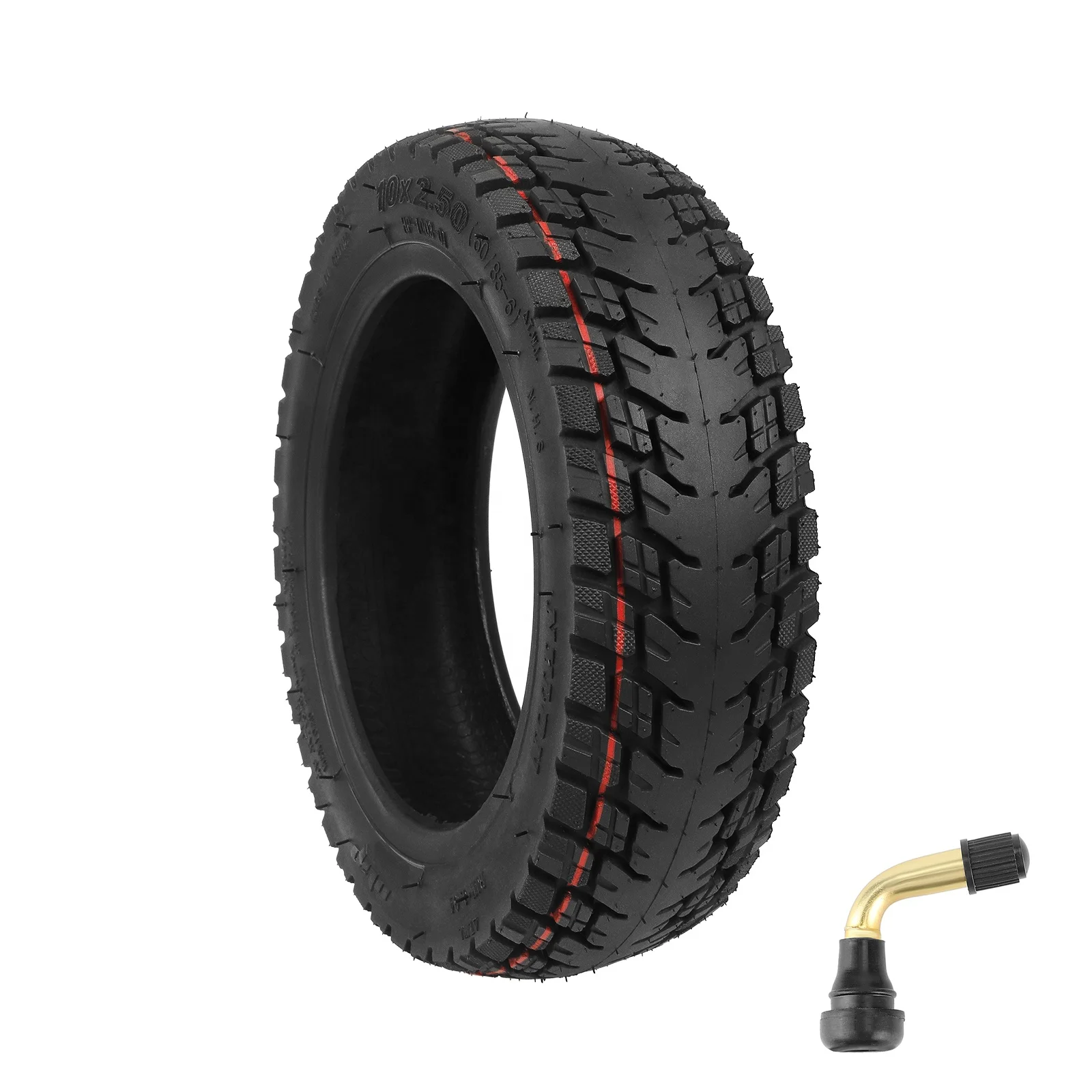 Ulip 10*2 50 (60/85-6) внедорожная бескамерная шина с клапаном PVR50 для 10 дюймов Kugoo M4 аксессуары электрических скутеров колесная